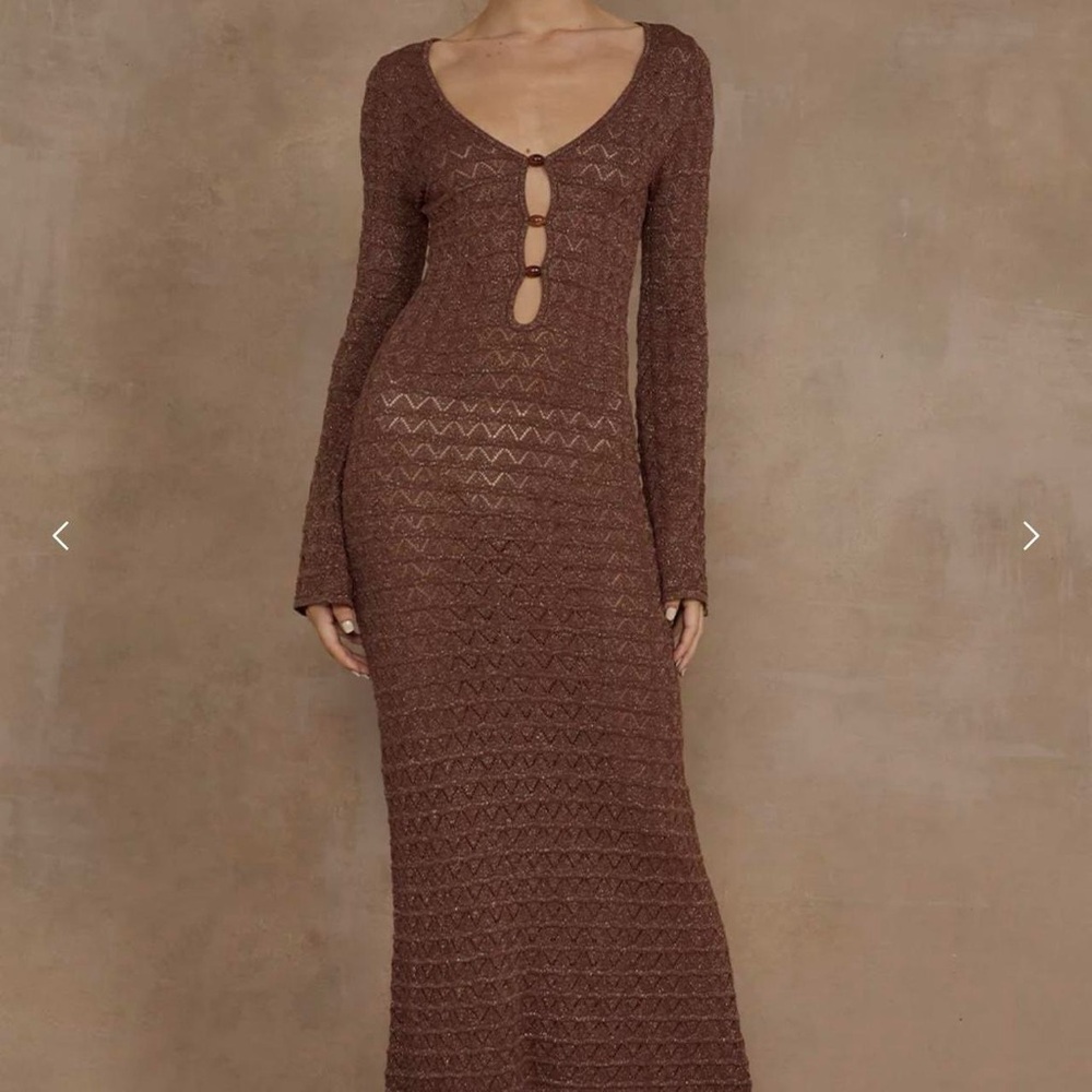 Runaway the label Nya midi beach cover up dress